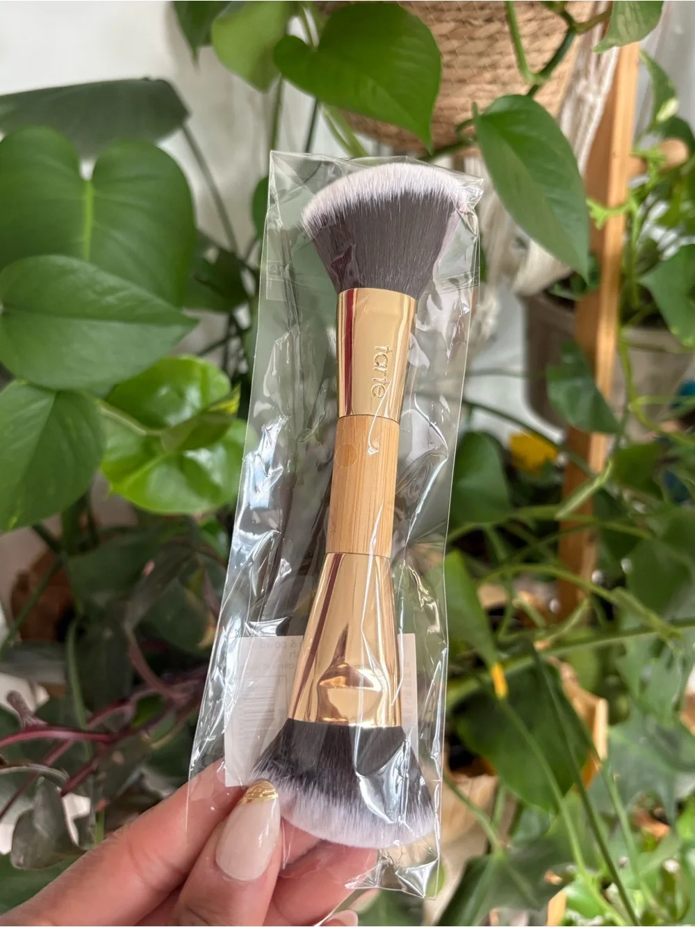 tarte macaron sculpt & bronze duo + brush - 2-in-1 cream + baked powder bronzer